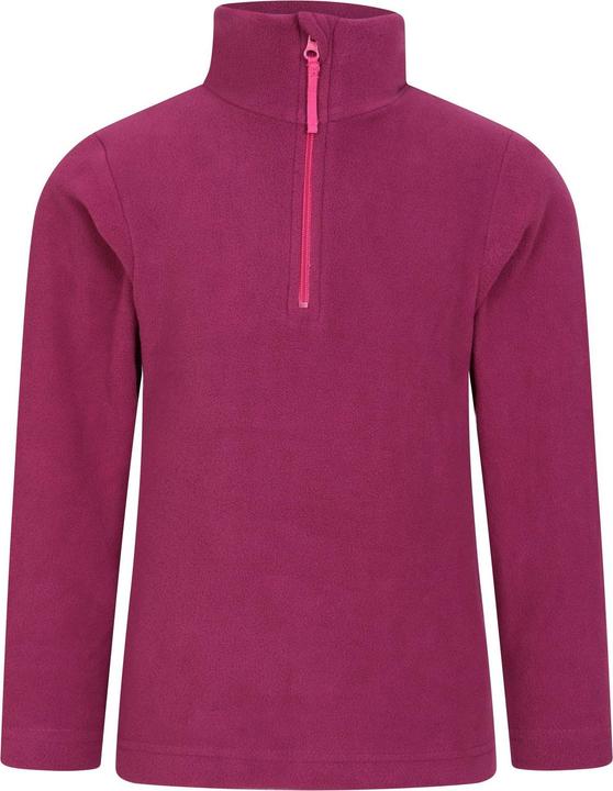 Produktbild Mountain Warehouse Camber II Fleecejacke mit halbem Reissverschluss (140)