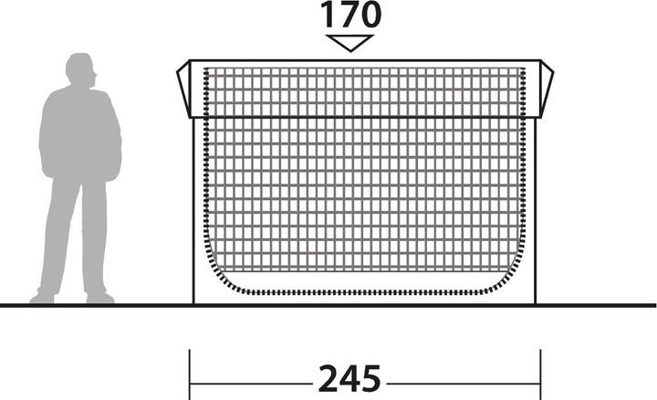 Actual product image Robens Yukon Shelter (17.20 kg, 4 persons)