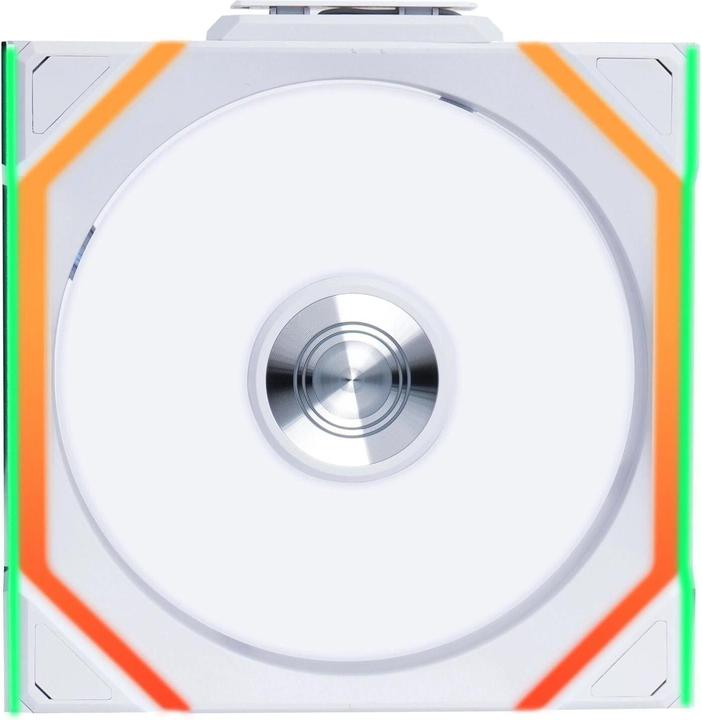 Actual product image Lian-Li UNI FAN SL Wireless ARGB PWM fan, 3-pack incl. controller - 120 mm, white (120 mm, 3 x)