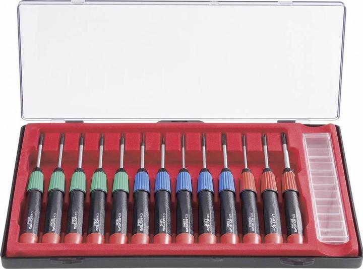 Image du produit Basetech Mécanique électronique et de précision Sc (Vis fendues, Torx (TX), Recouvrement cruciforme Phillipps (PH))