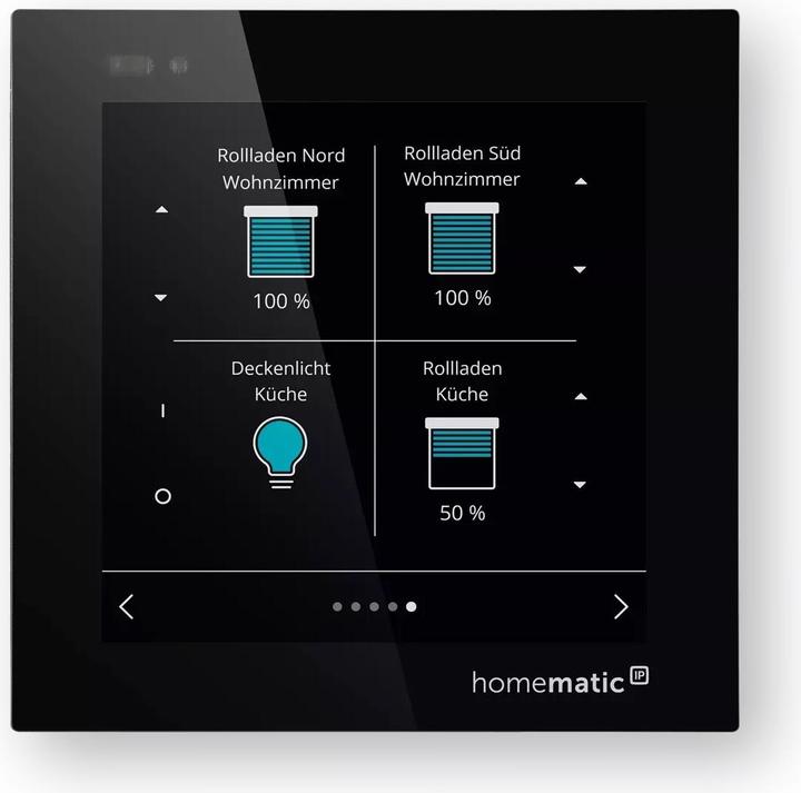 Image du produit EQ-3 Écran en verre filaire Homematic IP HmIPW-WGD