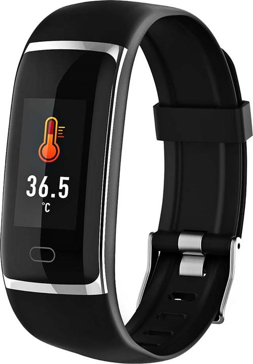 Actual product image Nedis SmartLife - Smartwatch - LCD display - IP67 - Maximum operating time: 7200 min - with step counter (20 mm)