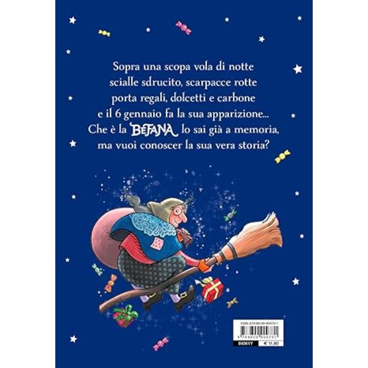 Immagine prodotto La vera storia della Befana (Italiano, Giunti Editore, Edizione illustrata (6 novembre 2024), 2024)