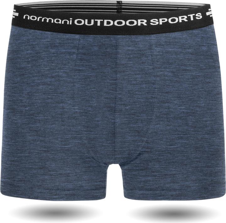 Produktbild Normani 2er Pack Herren Merino Boxershorts Unterhose - 7692 (3XL, 2er Pack)