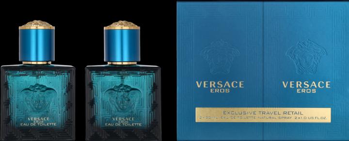 Actual product image Versace Eros EDT Spray 2 x 30ml (Eau de toilette, 60 ml)
