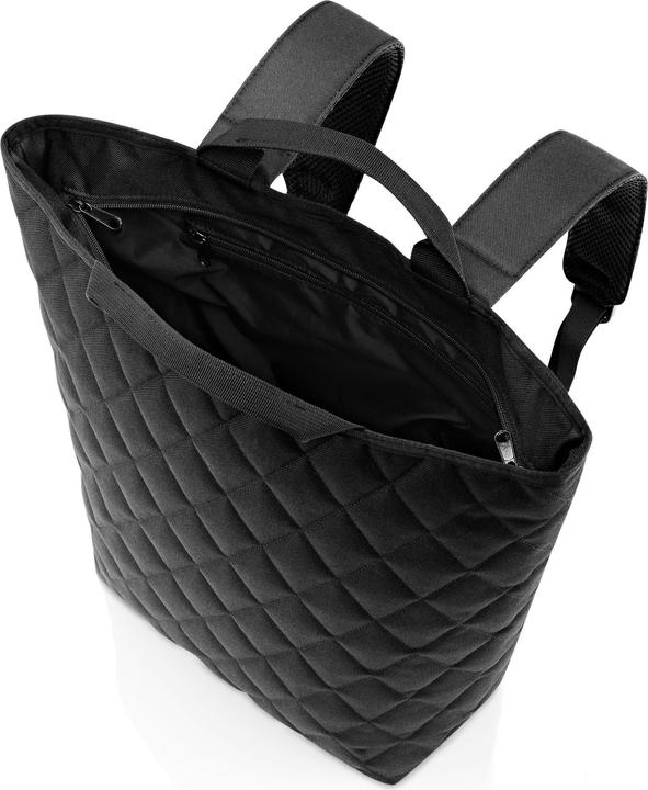 Produktbild reisenthel Tasche Shopper-Backpack Rhombus Schwarz (16 l)