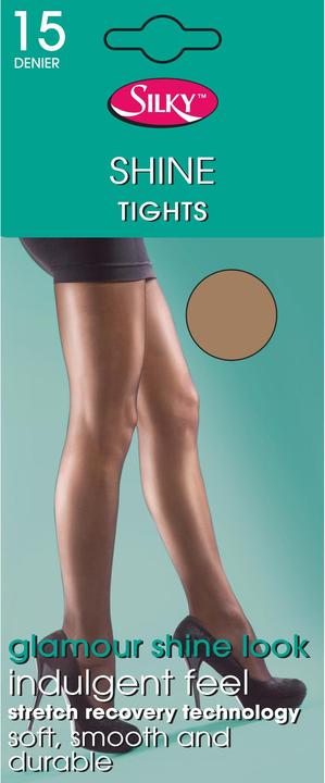 Actual product image Silky Shine gloss tights (M)