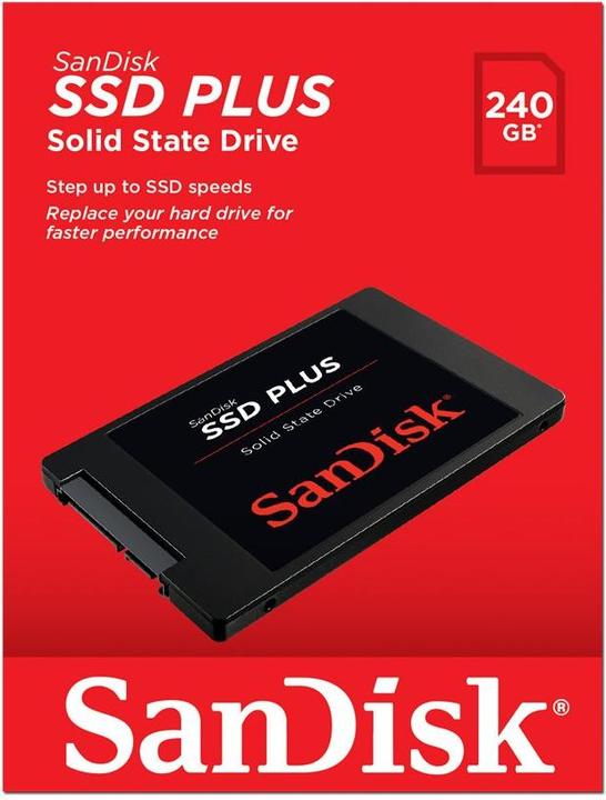 Produktbild SanDisk SSD Plus (240 GB, 2.5")