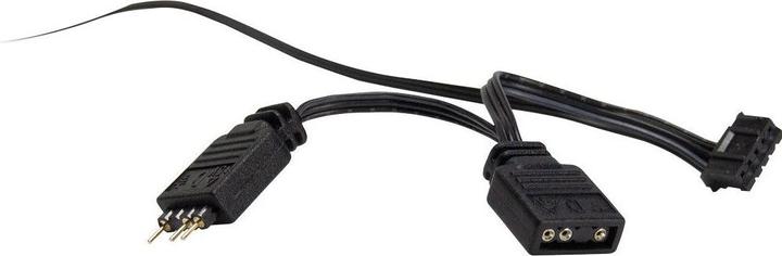 Image du produit Intertech Inter-Tech RS-071 RGB Boîtier d'ordinateur Ventilateur 12 cm noir (120 mm, 1 x)