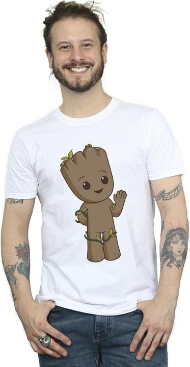 Image du produit - T-shirt AM GROOT CUTE GROOT - Homme (L)