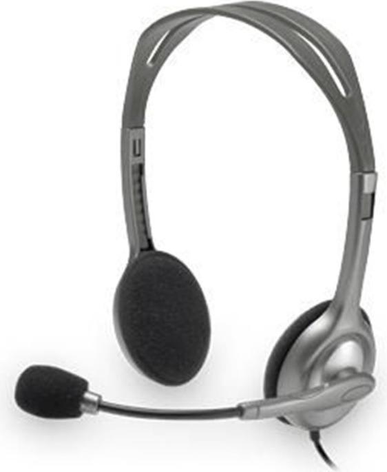 Actual product image Logitech H111 Stereo Headset Wired (Cable)