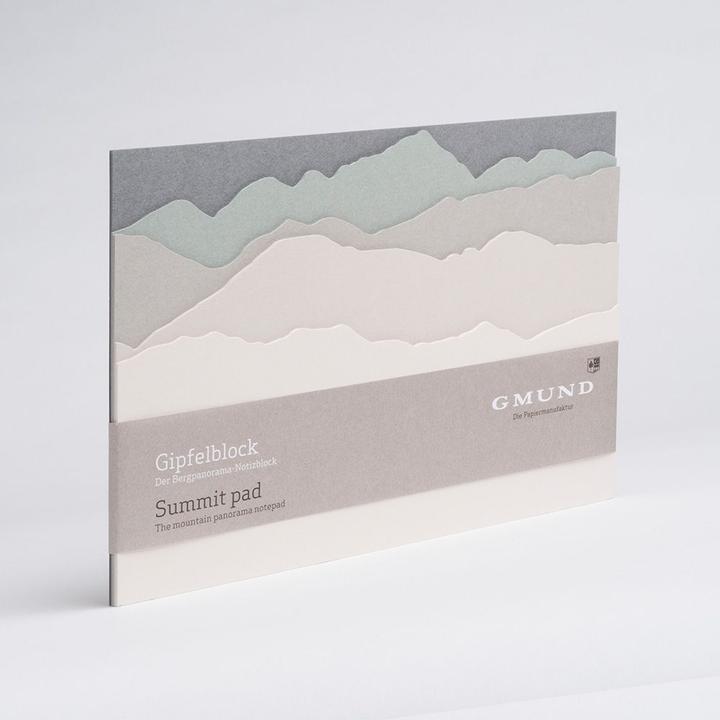 Actual product image Gmund Mountain & Valley Block (A6, Plain, No binding)