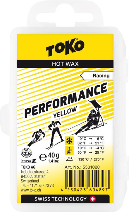 Immagine prodotto Toko Cera Performance Giallo 40 g (Cera)