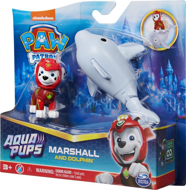 Actual product image Spin Master Paw Patrol Aqua Pups Hero Pups Marshall