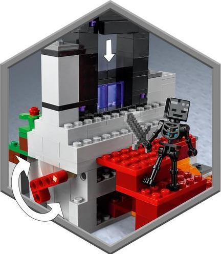 Immagine prodotto LEGO Il portale in rovina (21172, LEGO Minecraft)