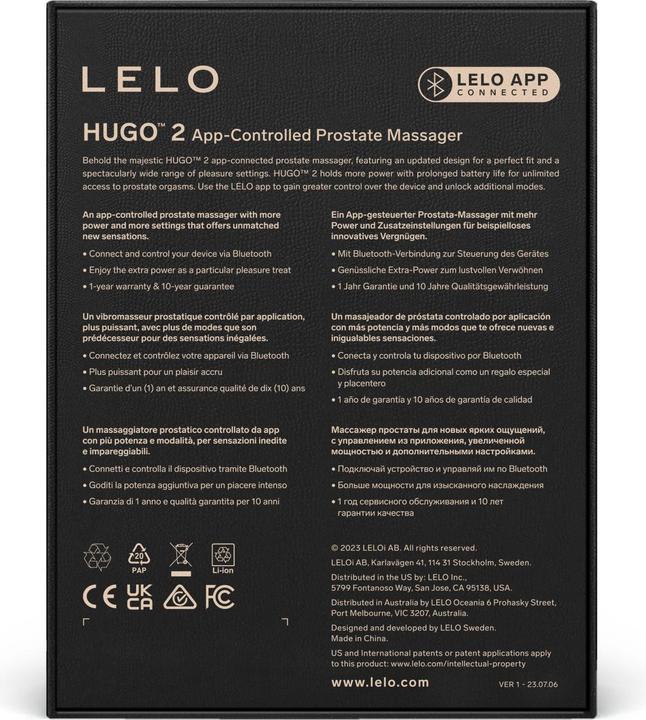 Actual product image LELO Hugo 2