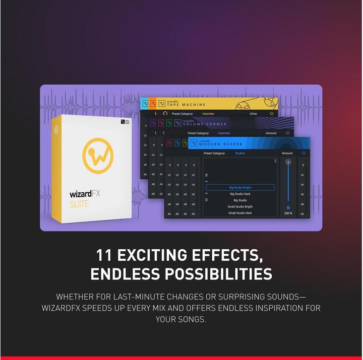 Produktbild Magix SAMPLITUDE Music Studio X8 Download Code (1 User, 1 Geräte/User, unbegrenzt)