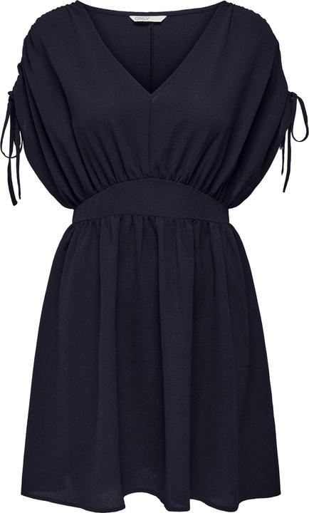 Actual product image Only V-neck dress with short sleeves (L)