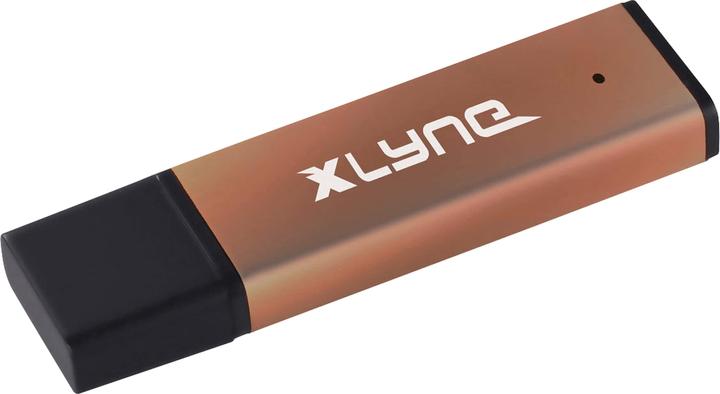 Image du produit Xlyne Clé USB ALU 128 Go Aluminium Bronze 177570-2 USB 2.0 (128 Go, USB 2.0)