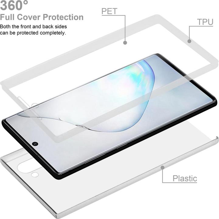 Productafbeelding Cadorabo TPU 360 graden hoesje (Samsung Galaxy Note 10)