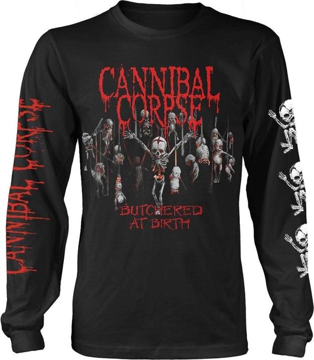Cannibal Corpse Butchered At Birth Baby TShirt Langärmlig (L)