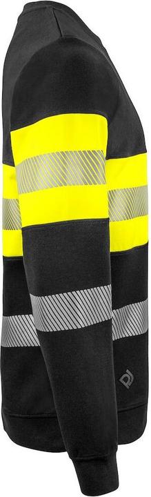Actual product image Projob Mens Hi-Vis Work Sweatshirt (XL)