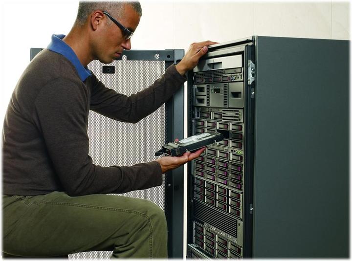 Produktbild HPE StoreEver MSL2024 0-drive Tape Library
