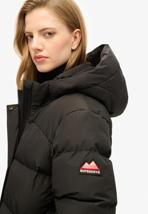 Image du produit Superdry HOODED SPORTS PUFFER MID JKT Dames Jas - Maat XS (XS)