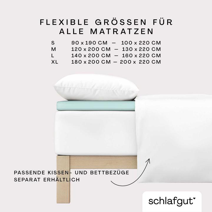Actual product image schlafgut Pure Topper (120 x 200 - 130 x 220 cm)