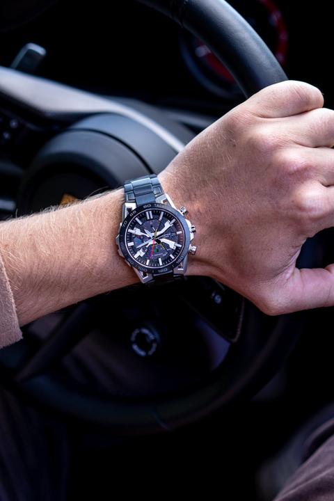 Actual product image Casio EQB-2000DC-1AER Edifice Solar 47mm 10ATM (Analogue wristwatch, Chronograph, 47 mm)