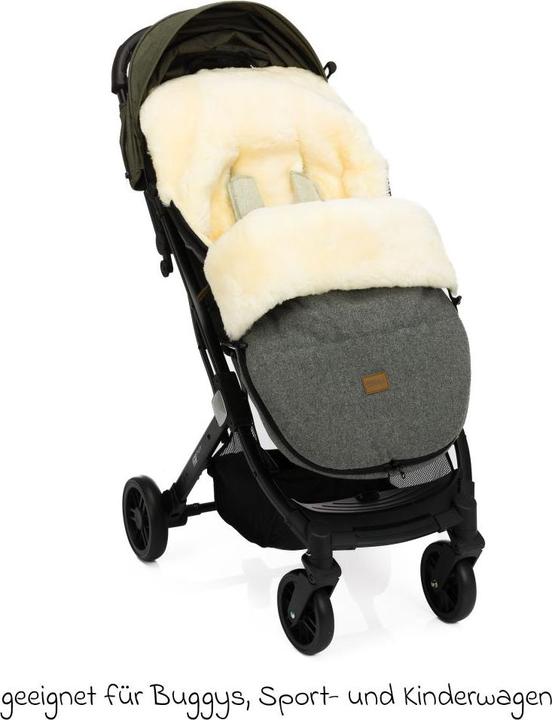 Produktbild Fillikid Fusssäcke für Kinderwagen & Buggys Lammwoll-Fusssack Makalu Wool für Buggy, Sport-
