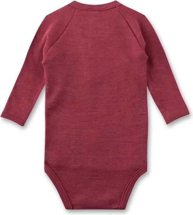Actual product image Sanetta Merino/silk wrap bodysuit uni (68)