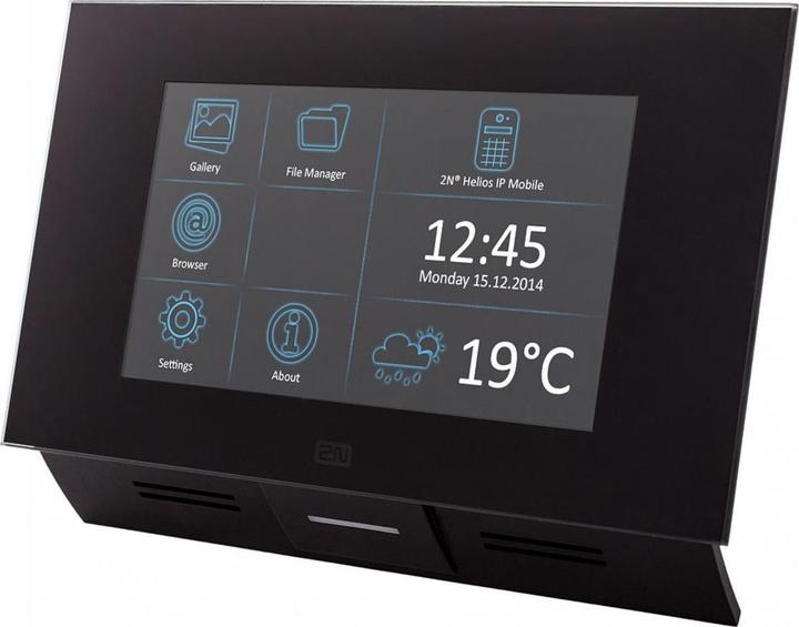 2N Indoor Intercom Indoor Touch 2.0 PoE Black (Ethernet)