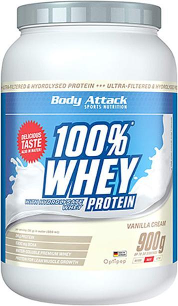 Image du produit Body Attack 100% de protéines de lactosérum (Chocolat, 1 pcs, 900 g)