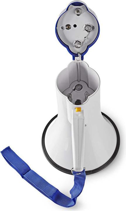 Immagine prodotto Nedis Megafono | Portata massima: 250 m | Controllo volume massimo: 115 dB | Microfono incorporato (Megafono)