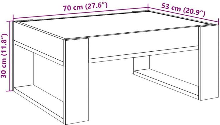 Produktbild VidaXL Livanga (70 x 53 x 30 cm)