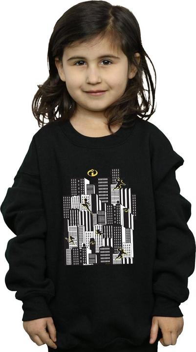 Image du produit Disney - Sweat THE INCREDIBLES SKYLINE - Fille (152, 158)