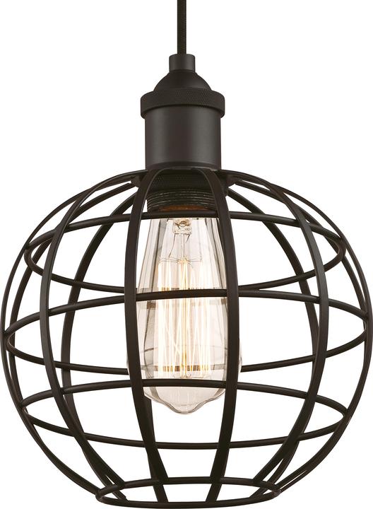 Image du produit Westinghouse Suspension Boule Cage noir mat avec 1 lampe (E27)