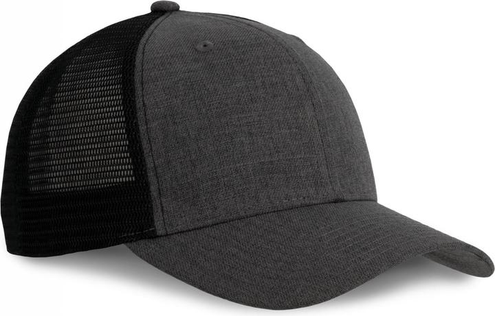 Noir, steel grey heather