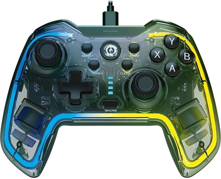 Produktbild Canyon GP-02, Wired gamepad for Windows/PS3/Android media box/android tv set/Nintendo Switch, cable (Windows, PS3, Android, Switch)