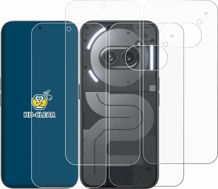 Actual product image BROTECT Screen Protector Clear (2 Piece, Nothing Phone (2a))