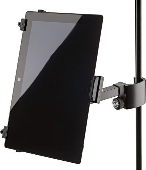Actual product image K&M 19791 Tablet holder with 3m mini jack cable