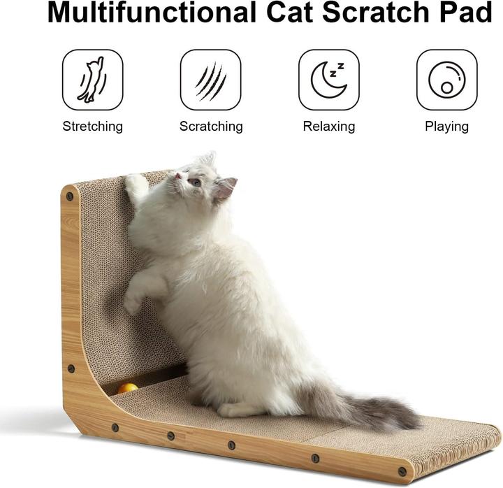 Actual product image Alopini Cat scratching board (29 cm, Multicoloured)