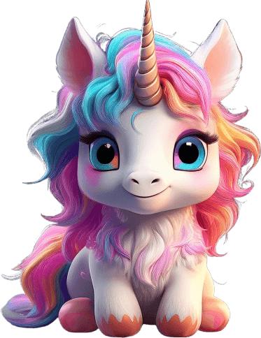 Bügelbilder Bügelbild Unicorn Teenager (1 x)