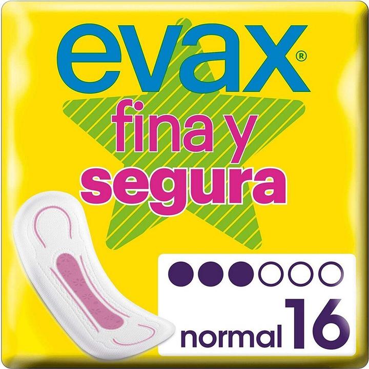 Immagine prodotto Evax FINA&SEGURA compresas normal 16 uds (16 x, Assorbenti igienici)