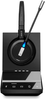 Image du produit EPOS SENNHEISER IMPACT SDW 5015 - UK, Casque, Crochets auriculaires, Arceau, Minerve, Sports, Noir (Sans fil)