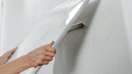 Actual product image Nobo Magnetic whiteboard Impression Pro 120 cm x 240 cm (240 x 120 cm)