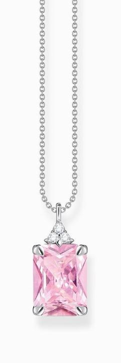 Image du produit Thomas Sabo Chaîne pierre rose argent (Argent 925, 40 - 45 cm)