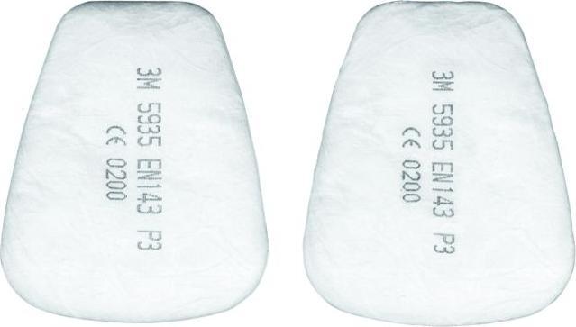 Actual product image 3M Filter refill set (FFA1P2 R D, A2P3, 1 x)