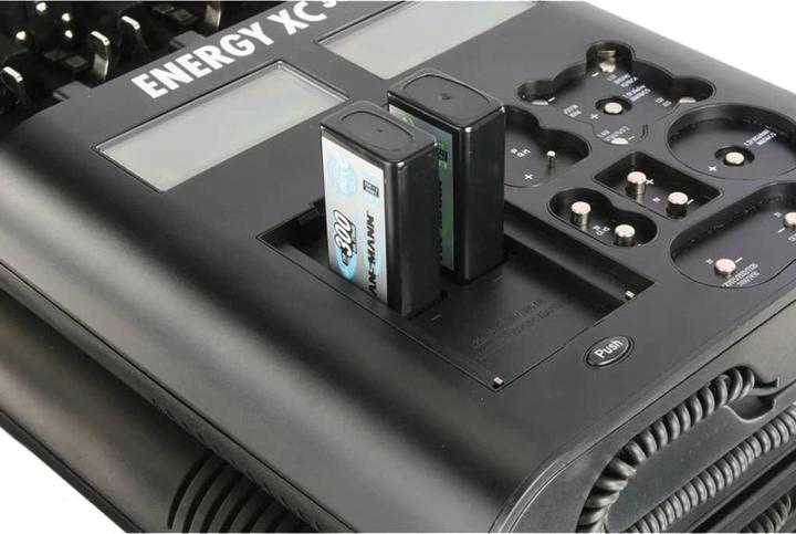 Actual product image Ansmann Energy XC3000 High-Tech Universal Charger (1 pcs., 9V Block, C, D, Chargers without battery)